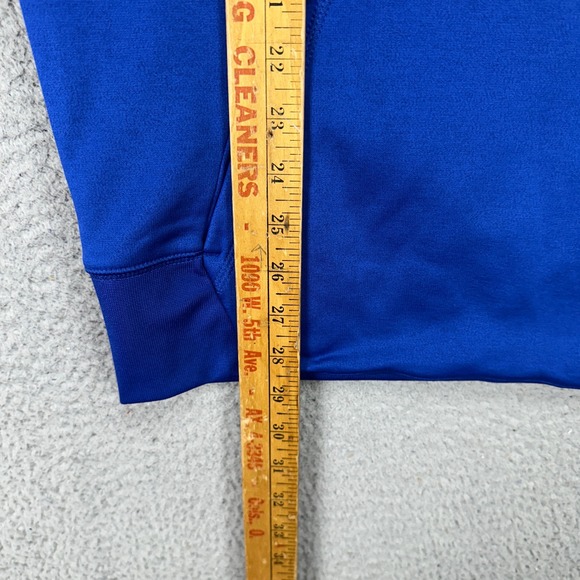 New York Mets Baseball Mens Hoodie Sweatshirt Medium Blue Therma Fit Nike NEW - Picture 9 of 10